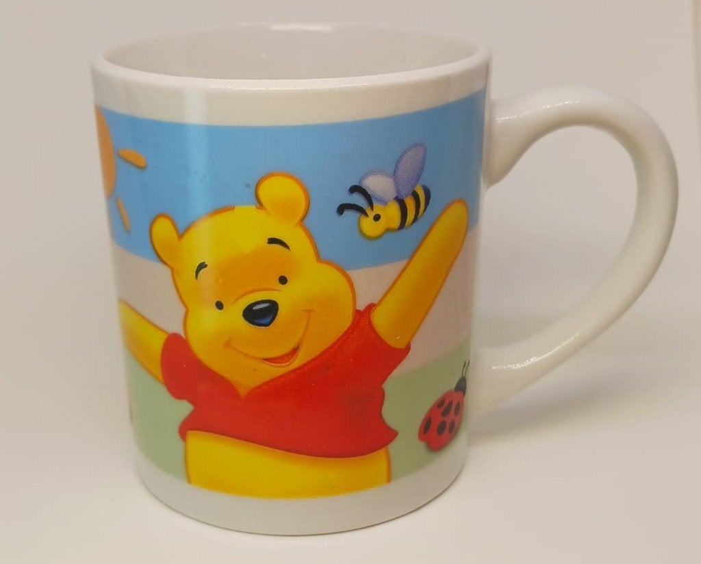 Winnie de Pooh Disney beker, Ophalen of Verzenden, Winnie de Poeh of vrienden, Zo goed als nieuw, Servies