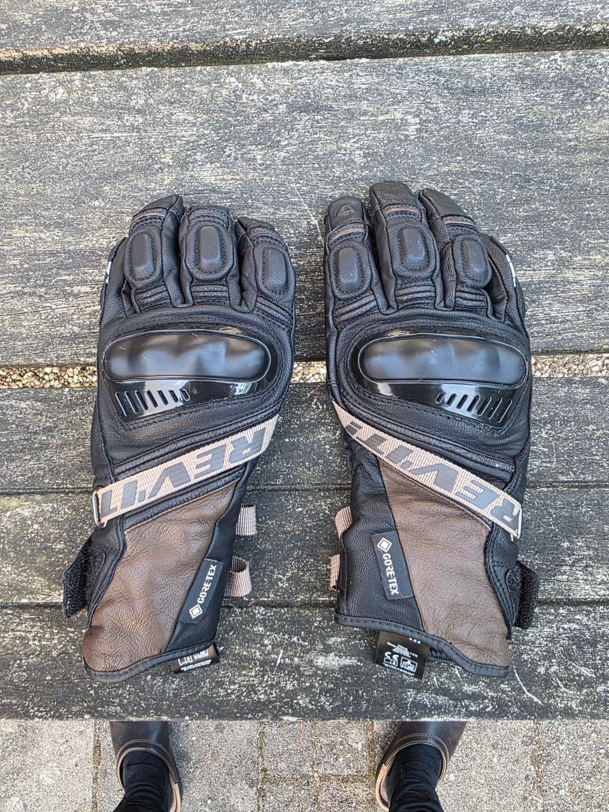 REV'IT! Dominator 3 GTX Handschoenen maat M - Vrijwel Nieuw!, Ophalen, REV'IT!, Heren, Handschoenen