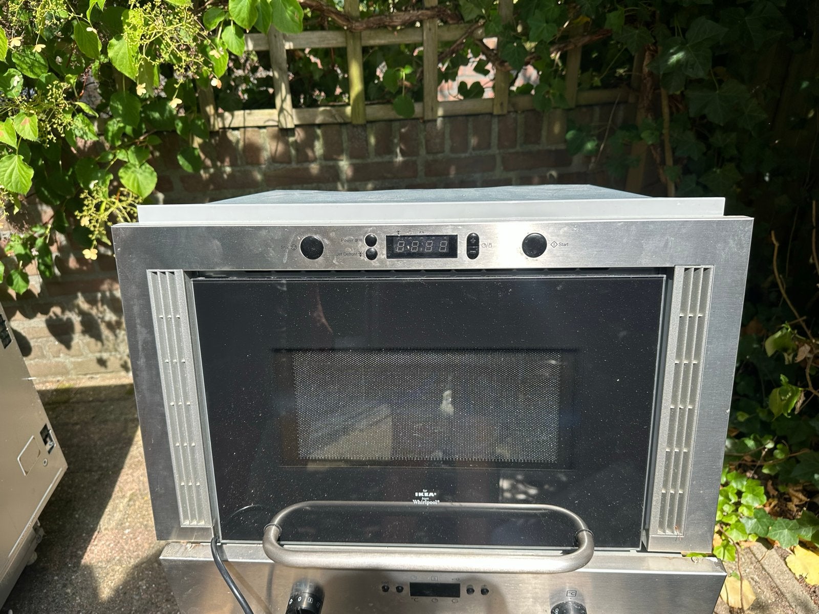 Ikea Whirlpool Inbouw magnetron, Ophalen, Gebruikt, Magnetron, Inbouw