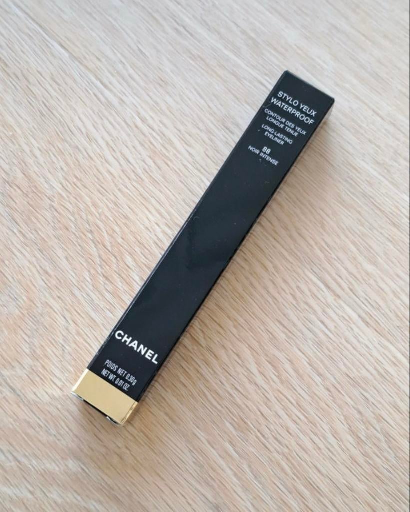 Chanel Stylo Yeux Waterproof Eyeliner 88 Noir Intense, Ogen, Zwart, Nieuw, Ophalen of Verzenden