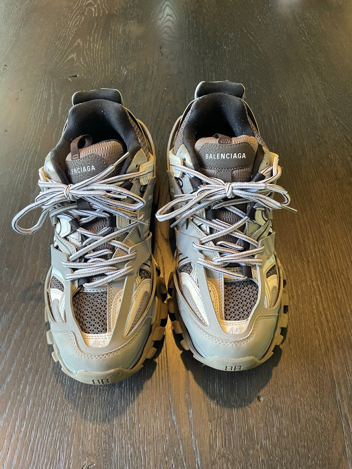 Imitatie Balenciaga track sneakers maat 45 goede staat, Kleding | Heren, Schoenen, Overige kleuren, Ophalen of Verzenden, Sneakers of Gympen
