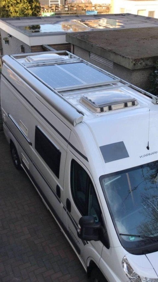 Fiat Ducato Karmann Davis 590 zelfvoorzienend zonnepanelen, Caravans en Kamperen, Campers, Buscamper of Camperbus, Ringverwarming