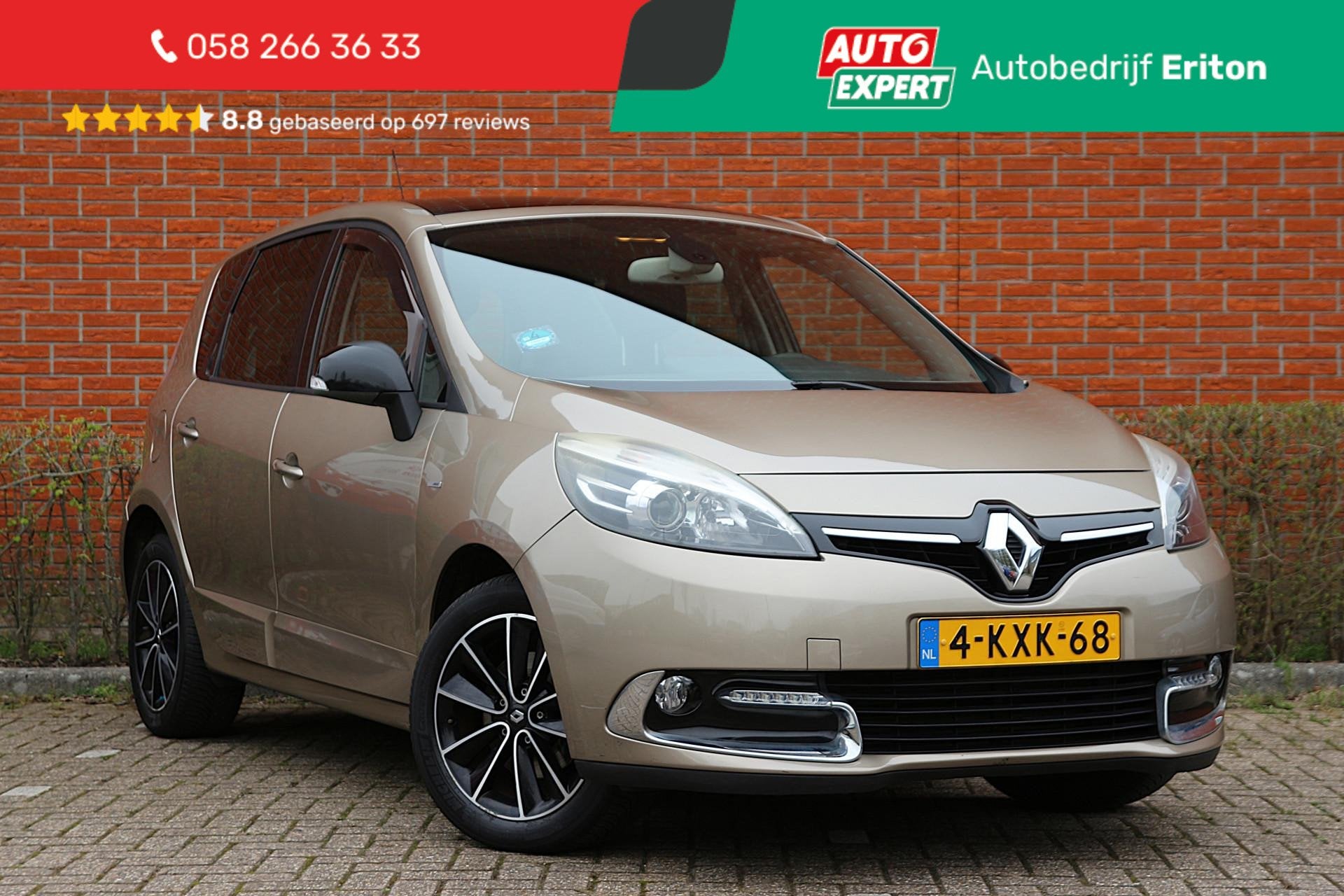 Renault Scénic 1.2 TCe 131pk Bose | NL-auto | Nieuwe APK! |, Auto's, Voorwielaandrijving, Euro 5, Gebruikt, 4 cilinders