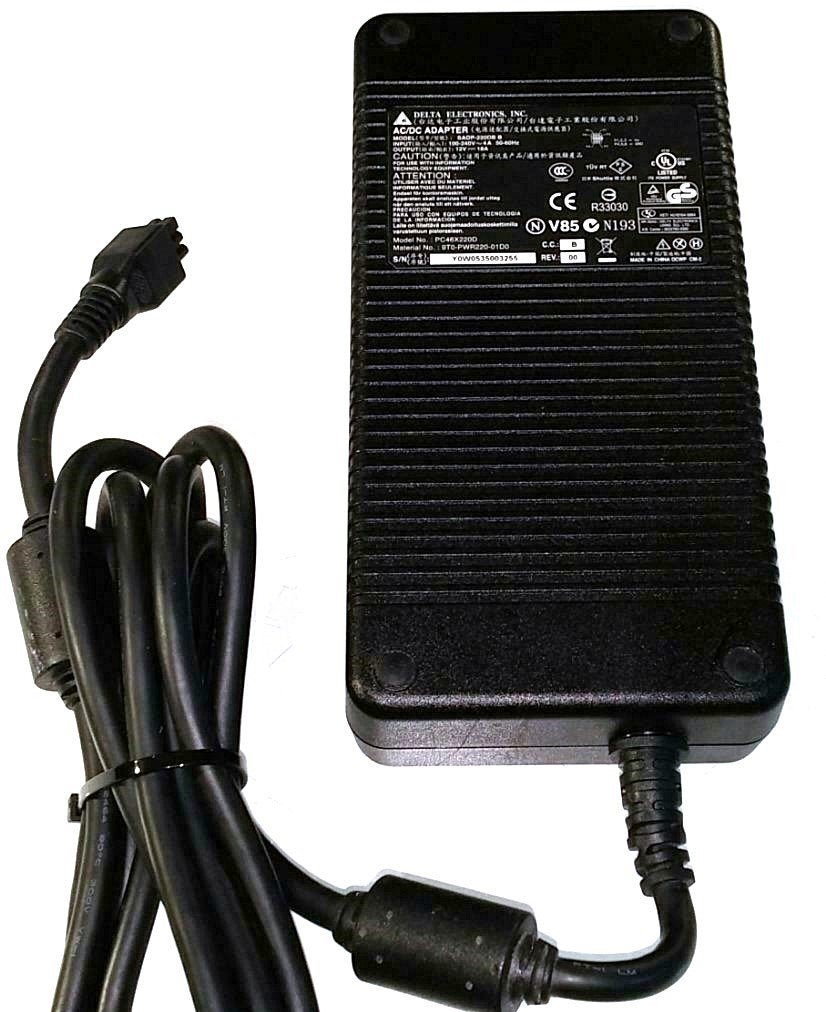 Delta SADP-220DB B D220P-01 Adapter 12V 18A 16A 220W Molex, Computers en Software, Ophalen of Verzenden, Zo goed als nieuw
