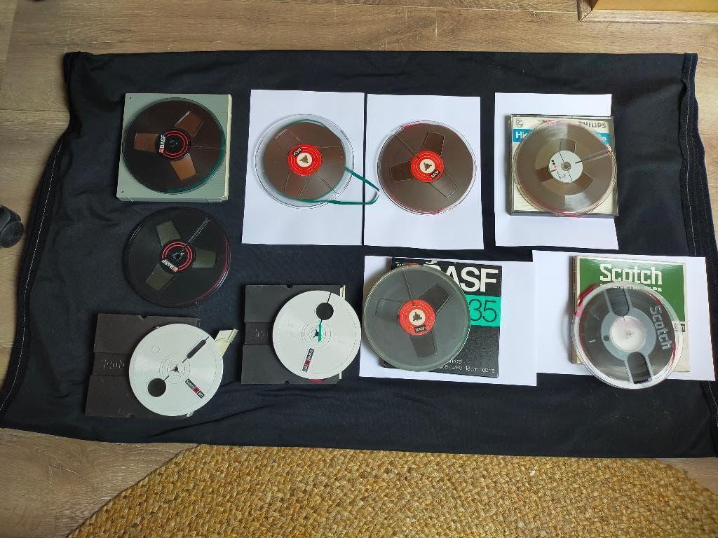 REEL-TO-REEL TAPES, Audio, Tv en Foto, Bandrecorders, Ophalen of Verzenden, Onderdeel