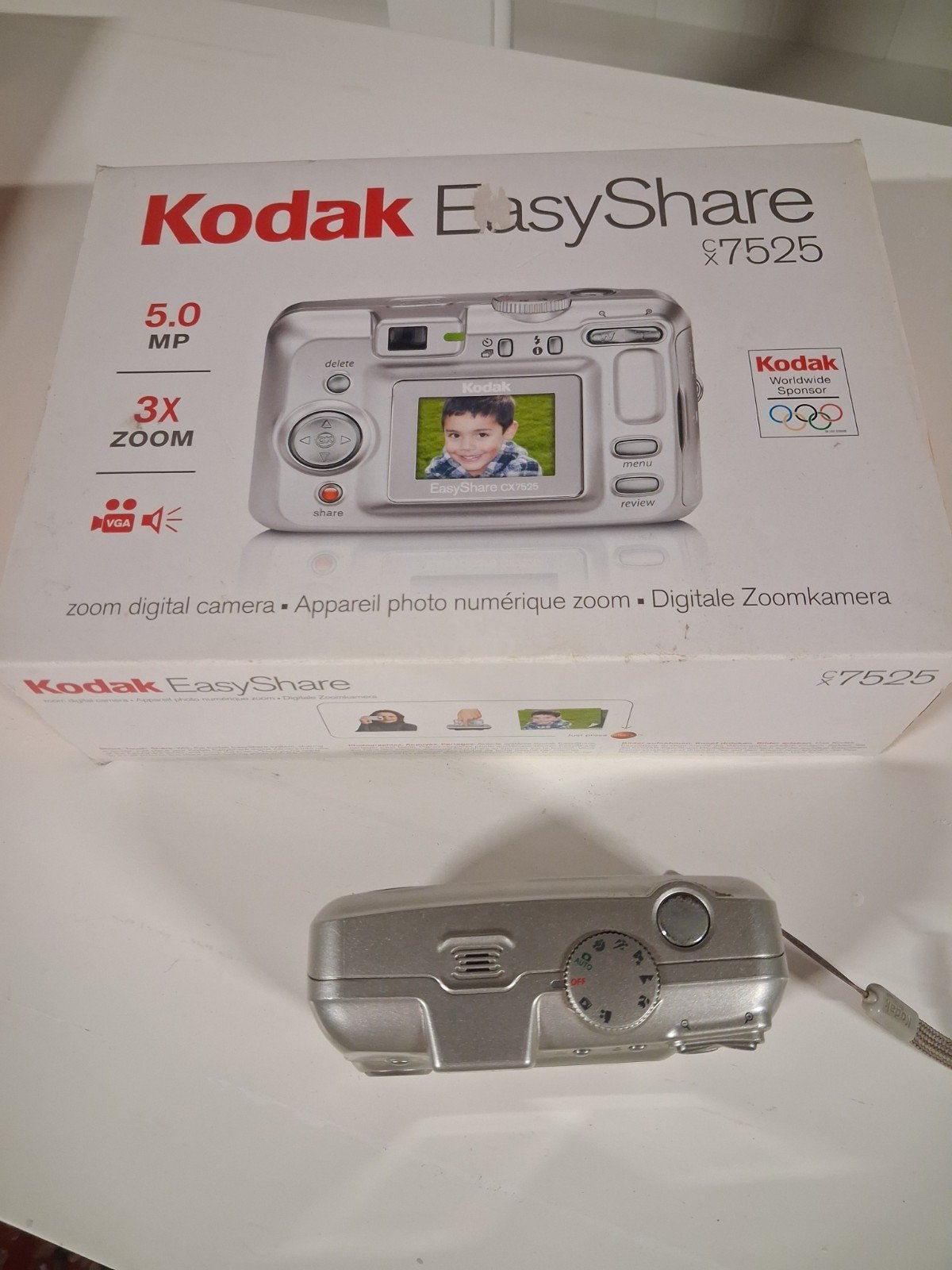 kodak EasyShare CX7525   compleet, Ophalen of Verzenden, Kodak