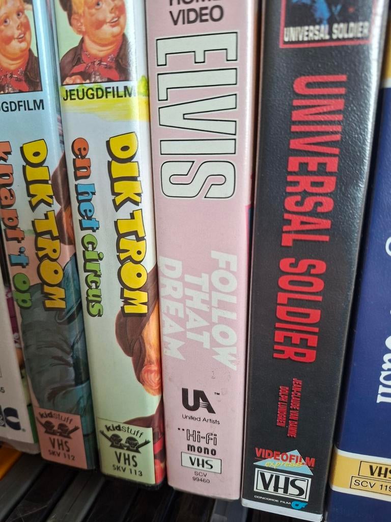 90 videobanden, Alle leeftijden, Ophalen, Zo goed als nieuw, Actie en Avontuur