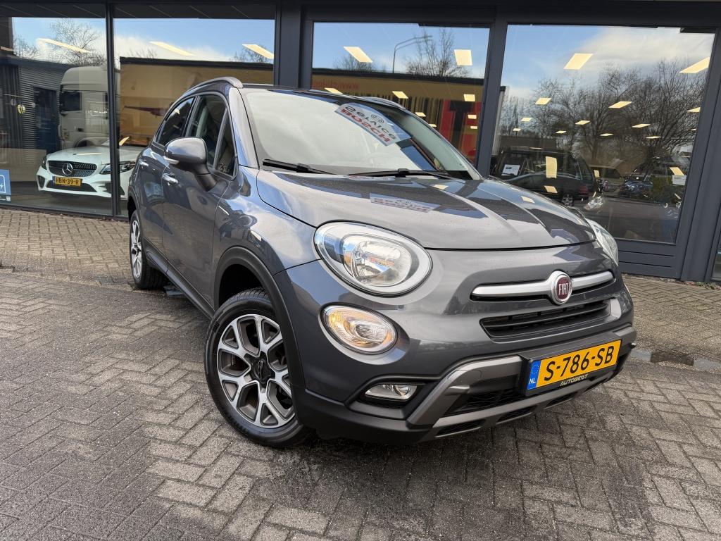 Fiat 500X Cross 1.4 T M-Air 4x4 AWD. Stuurverw Automaat. Top, Auto's, Fiat, Automaat, 15 km/l, Gebruikt, Euro 6