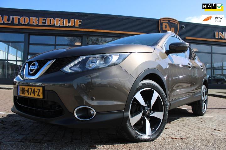 Nissan Qashqai 1.2 Connect Edition | 360 Camera | Navi | Aut, Gebruikt, 4 cilinders, Bruin, 116 pk