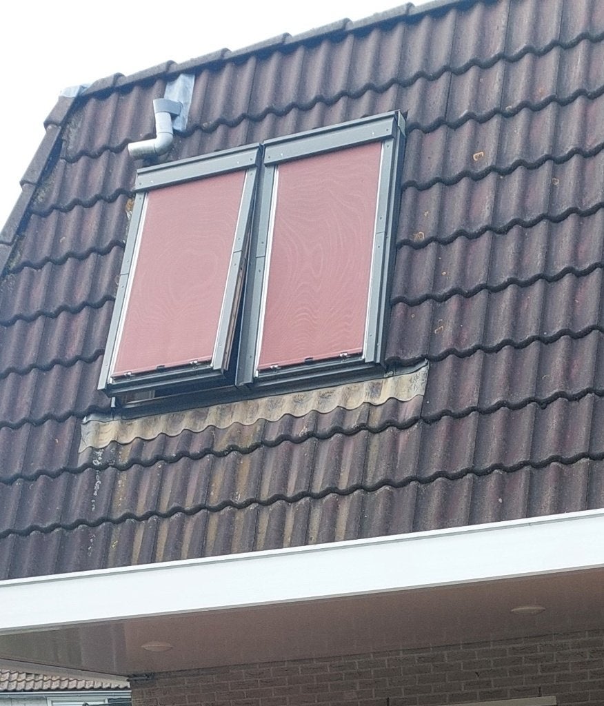velux zonwering 78 x 140, Overige materialen, Gebruikt, Oranje, 78 cm