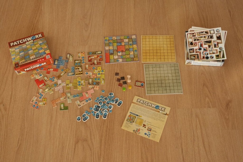 Patchwork, Een of twee spelers, Ophalen, Zo goed als nieuw, 999 Games