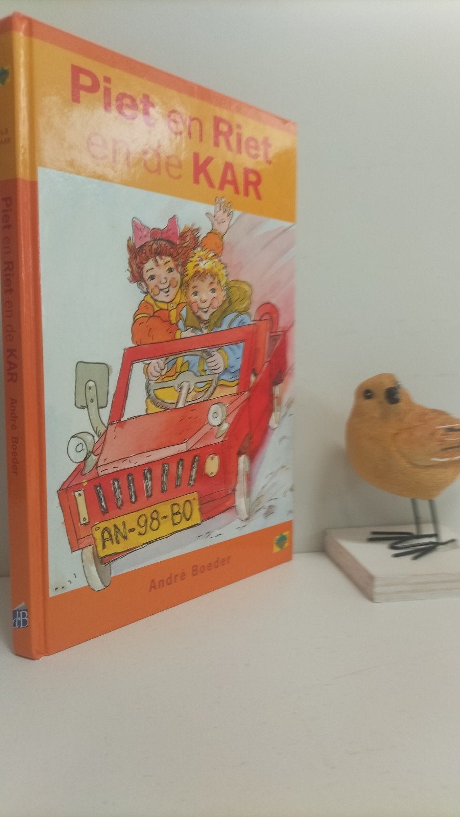 Boeder, Andre; Piet en Riet en de kar, Ophalen of Verzenden, Gelezen, Fictie algemeen