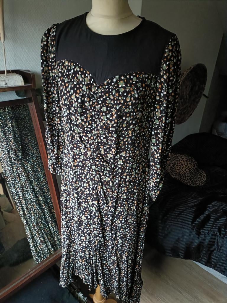 Scotch & Soda Western Stijl Jurk Maat XL 42, Verzenden, Zwart, Maat 46/48 (XL) of groter, Scotch & Soda