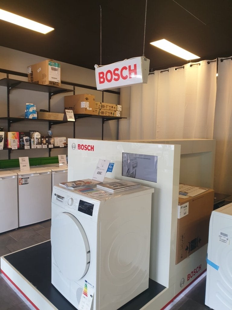 Luxe Bosch winkeldisplay presentatiemeubel, Ophalen, Nieuw