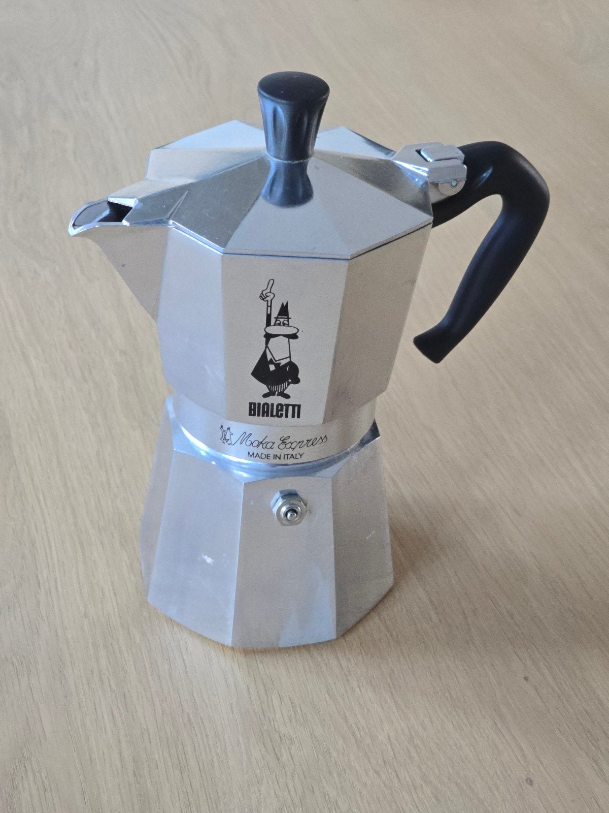 Vintage (bijna nieuwstaat) Bialetti Moka Express espressomak, Ophalen of Verzenden