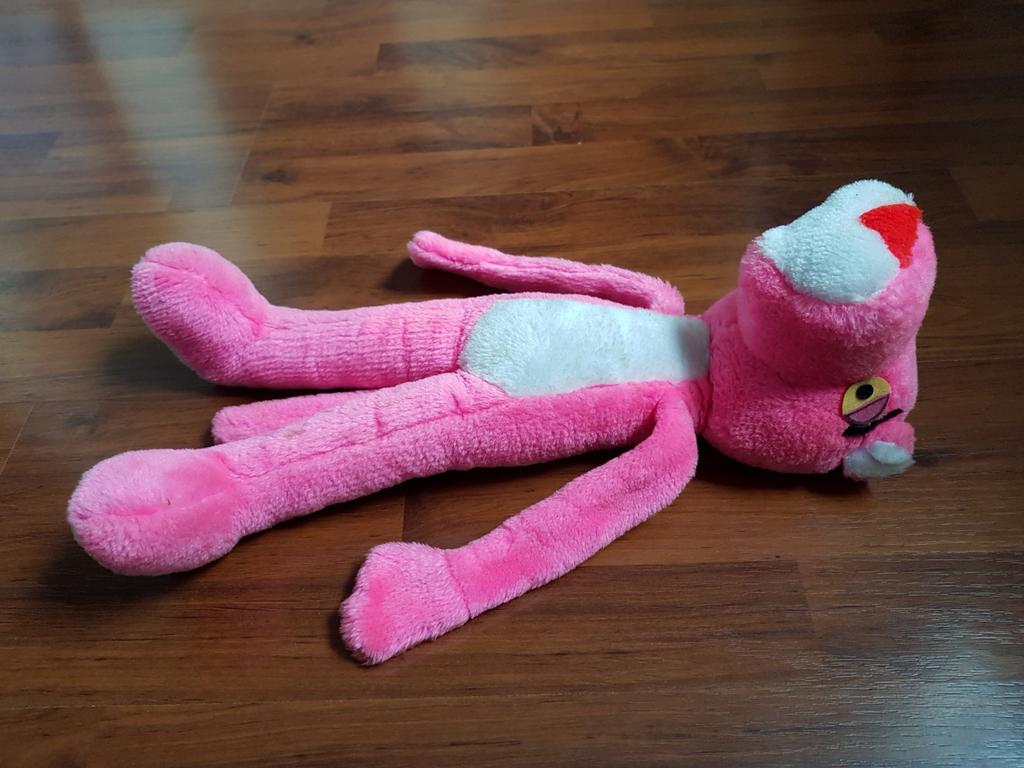 The Pink Panther speelgoed pop vintage retro jaren 80, Verzamelen, Ophalen of Verzenden, Zo goed als nieuw