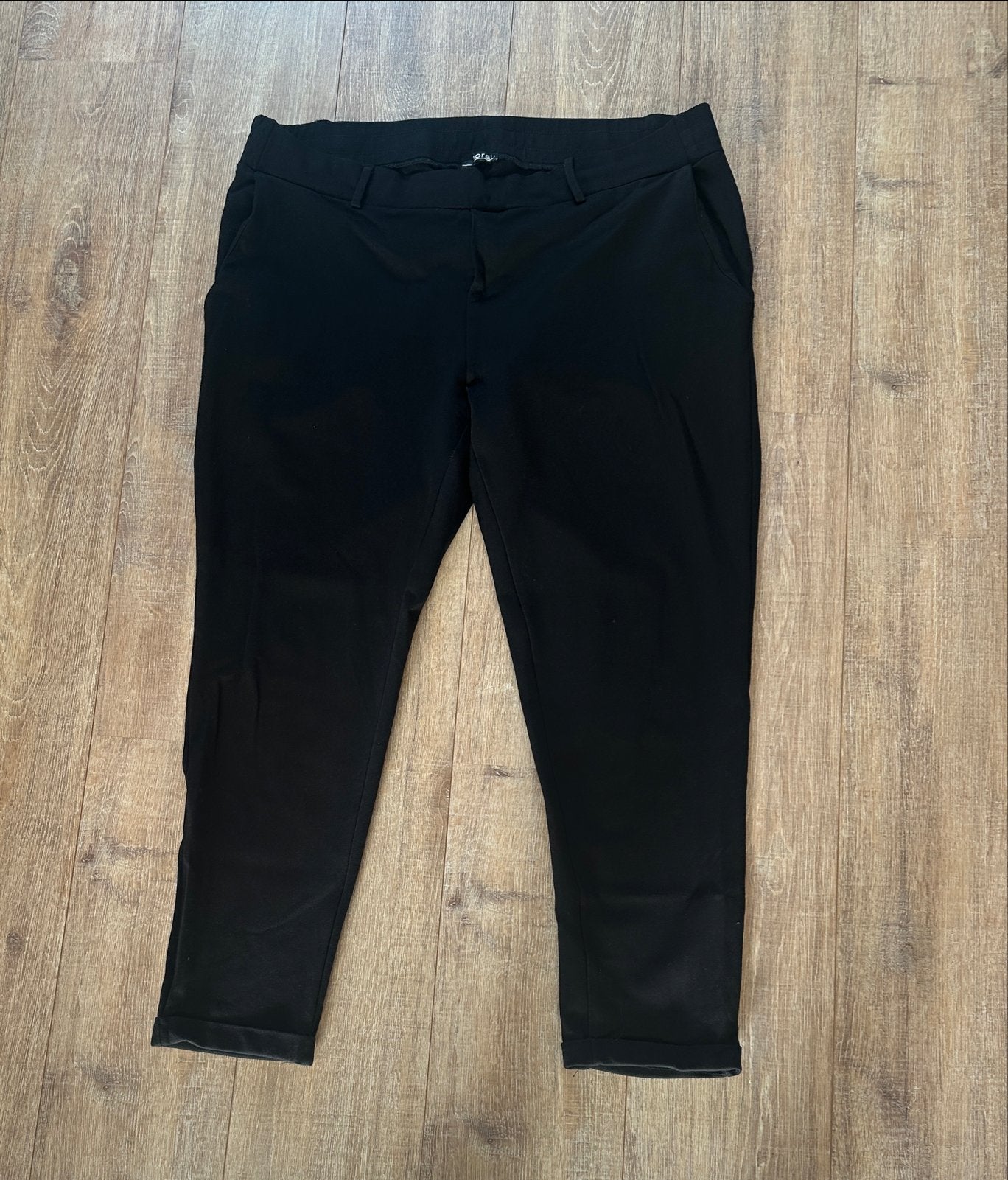 Zwarte broek van Norah, maat 48, Ophalen of Verzenden, Gedragen, Zwart, Broek of Spijkerbroek