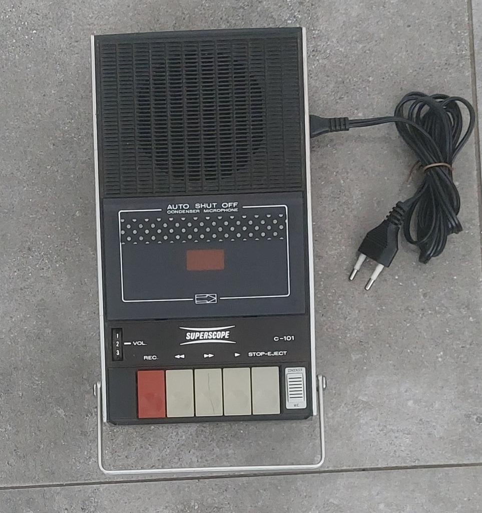 Cassettespeler/ cassetterecorder, Ophalen of Verzenden, Overige merken
