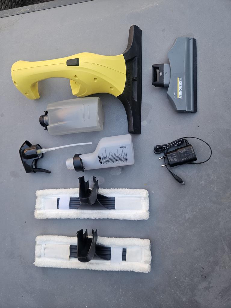 Kärcher WV1 Raamwisser Set - Voor Streeploos Schone Ramen, Ophalen, Raamwisser of Trekker