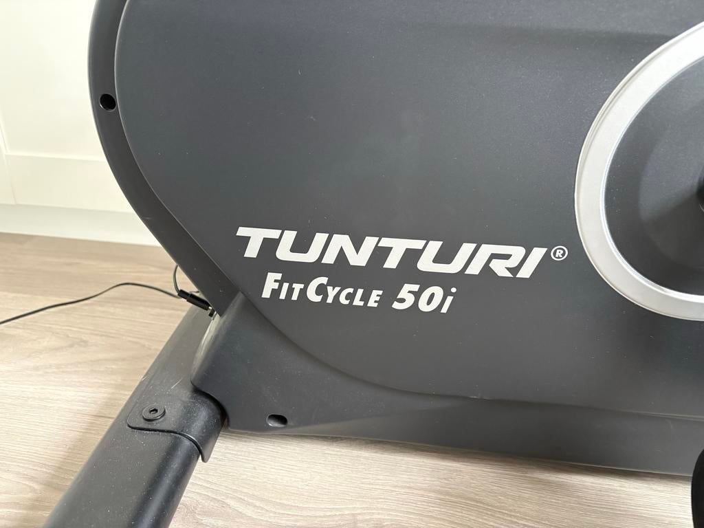 Tunturi FitCycle 50i Hometrainer - Zo goed als nieuw, Ophalen, Zo goed als nieuw, Metaal, Benen