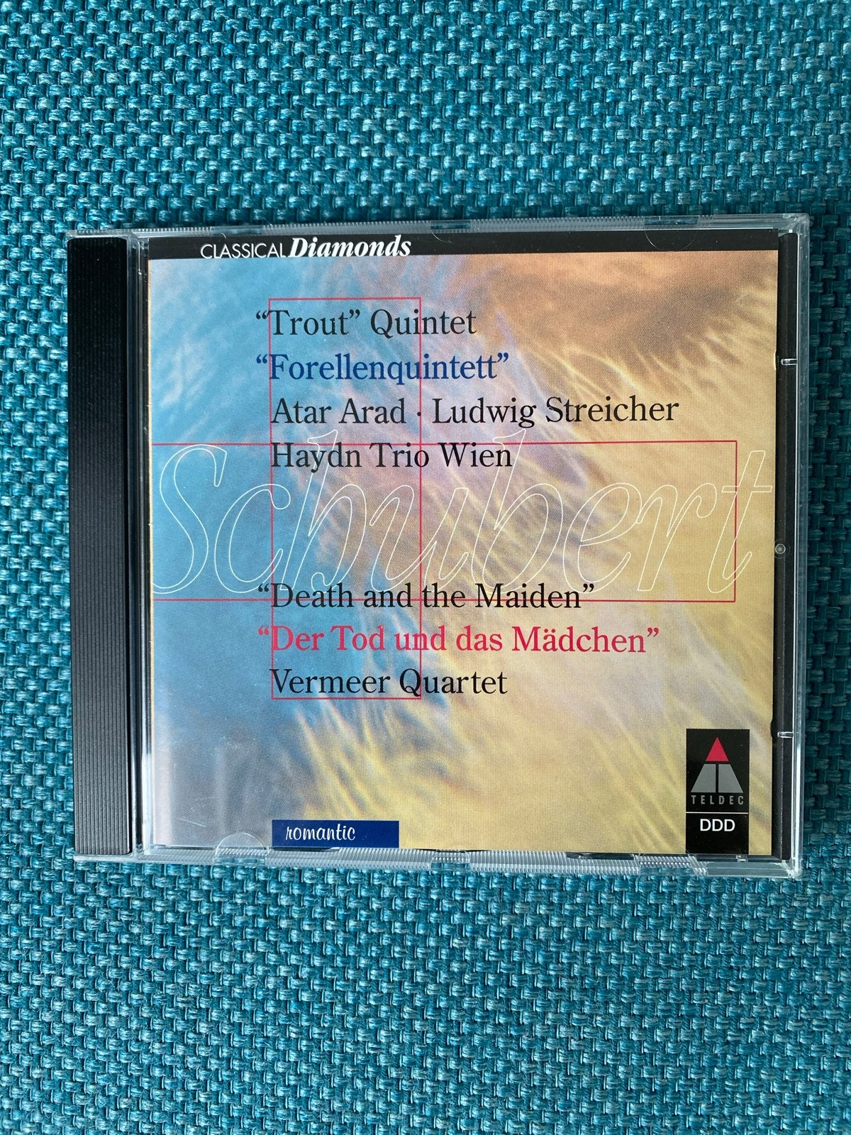 Schubert: Forellenkwintet & Der Tod und das Mädchen CD, Cd's en Dvd's, Cd's | Klassiek, Ophalen of Verzenden, Romantiek, Zo goed als nieuw