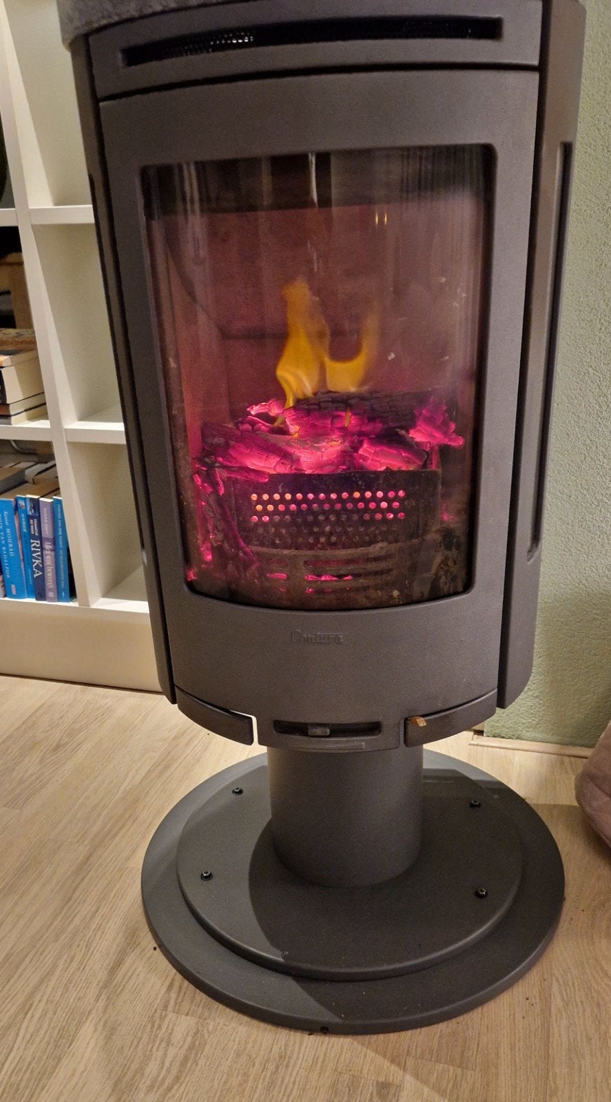 Contura kachel draaibaar., Ophalen, Hout, Houtkachel