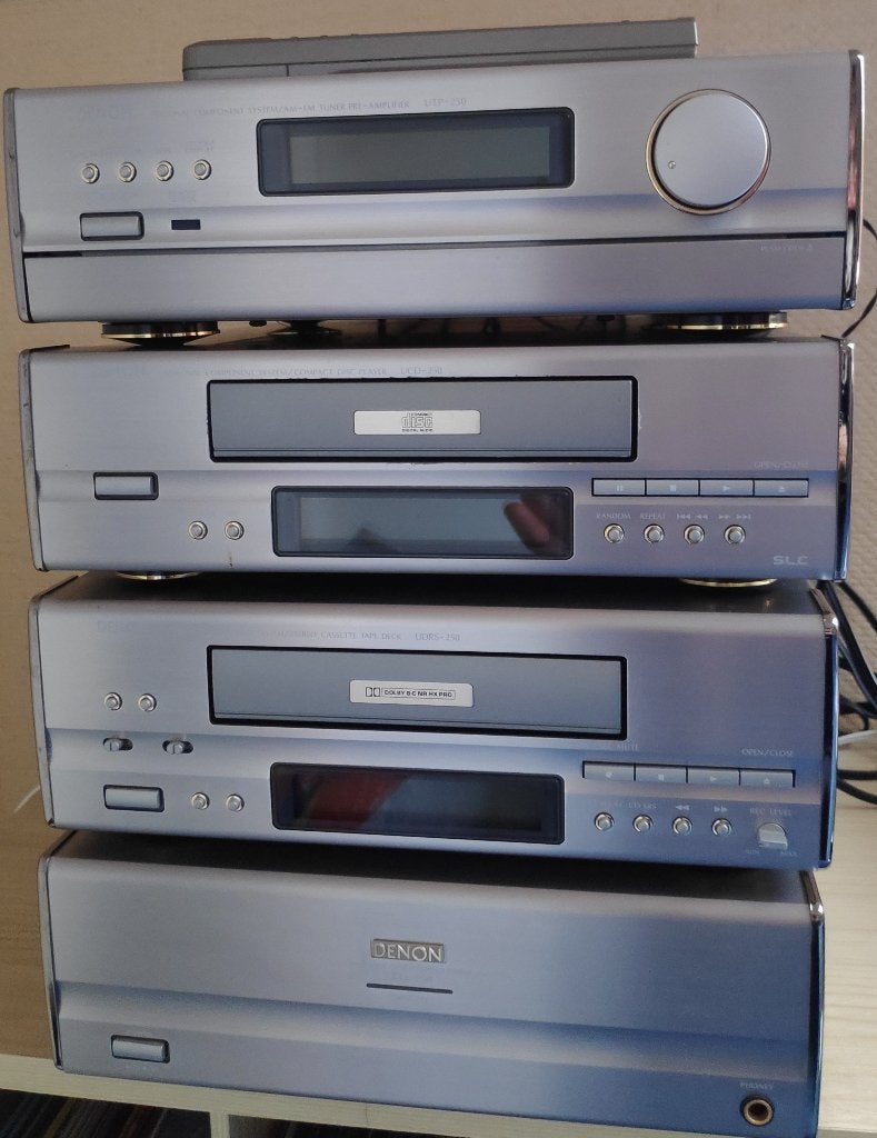 Denon D-250 hifi-stereosysteem, Audio, Tv en Foto, Ophalen, Gebruikt, Tuner of Radio, Denon