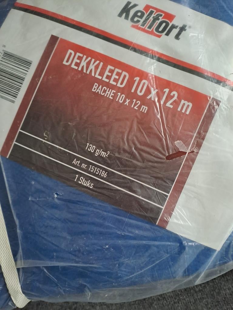 Kelfort Dekkleed 10x12m - Nieuw en Ongebruikt, Ophalen of Verzenden, Nieuw, Zeil