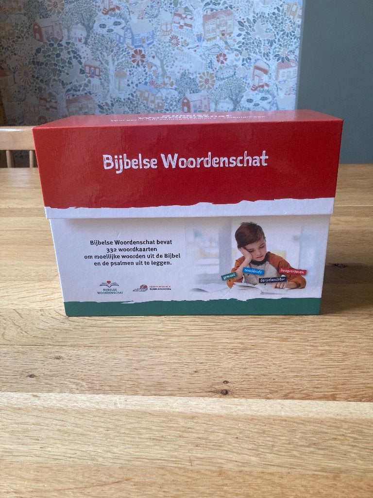 Bijbelse woordenschat kaarten, Ophalen of Verzenden, Zo goed als nieuw, Gereformeerde Bijbelstichting, Fictie algemeen