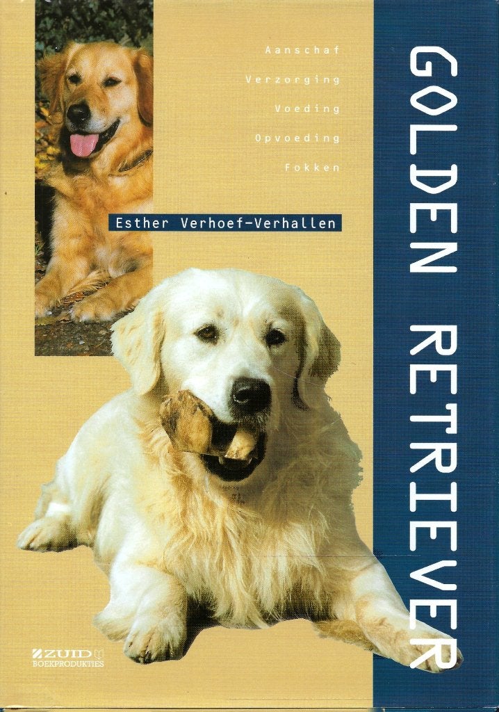 BOEKWERK GOLDEN RETRIEVER, Ophalen of Verzenden, Nieuw, Honden, Esther Verhoef-Verhallen