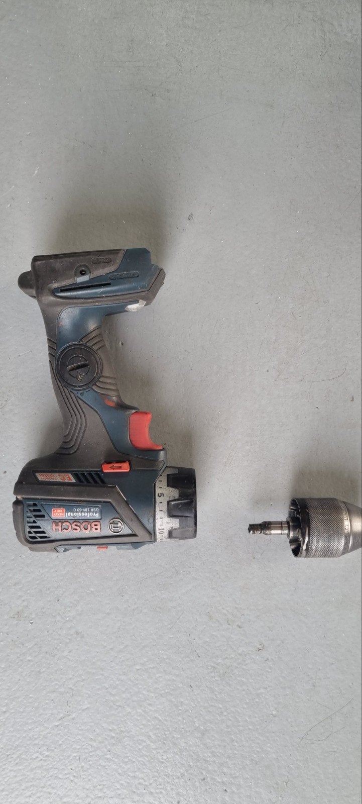 Bosch GSR 18v 60c Defekt, Ophalen of Verzenden, Boor- en Schroefmachine