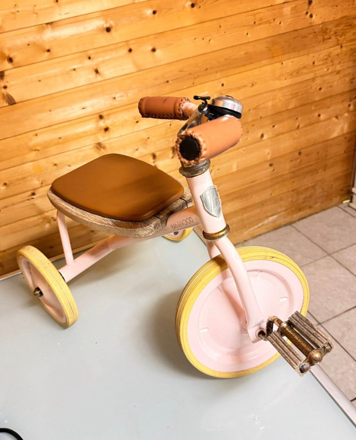 Kinder fietje en step., Fietsen en Brommers, Fietsen | Driewielers, Ophalen, Zo goed als nieuw