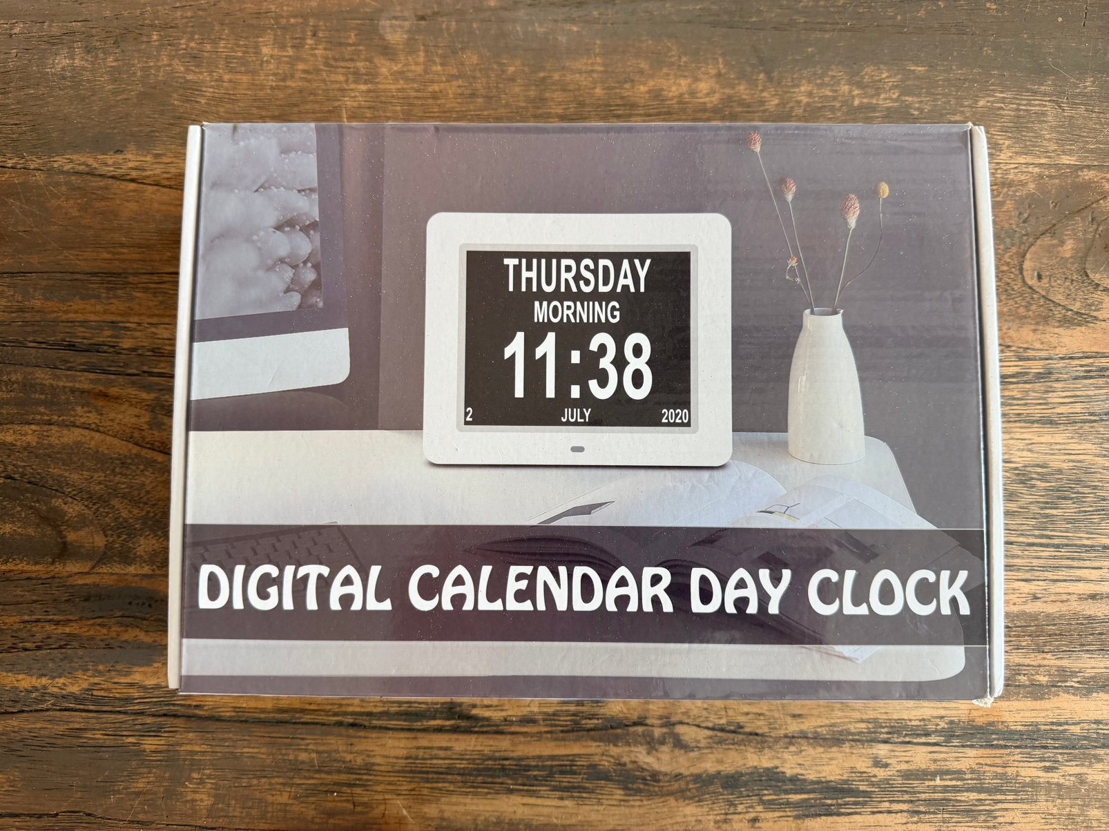 Digitale kalender dagklok - Duidelijke weergave, Ophalen of Verzenden, Zo goed als nieuw