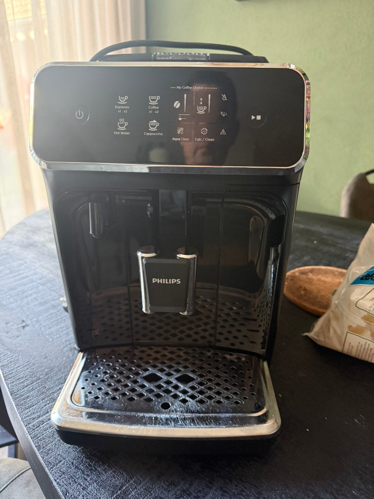 Phillips volautomatische koffiemachine, Ophalen of Verzenden, Gebruikt, Koffiemachine, Koffiebonen