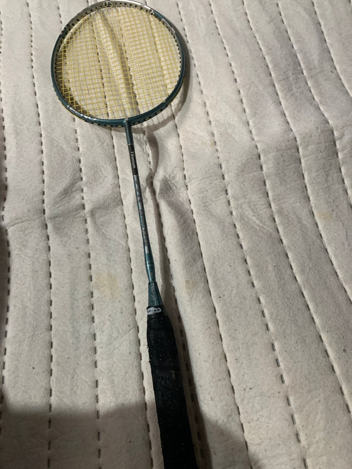 TecnoPro Power Point 770 Titanium Badmintonracket, Ophalen of Verzenden, Gebruikt, Racket(s)