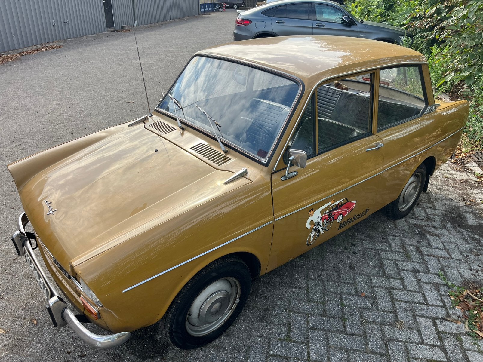 DAF 33 0.7 Comfort AUT 1974 Bruin, Automaat, 700 cc, Bruin, Origineel Nederlands