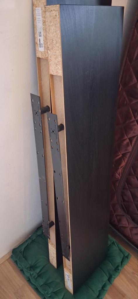 LACK wandplank IKEA 110 bij 26. Zwartbruin. 2x., Ophalen, Minder dan 25 mm, Zo goed als nieuw, Plank