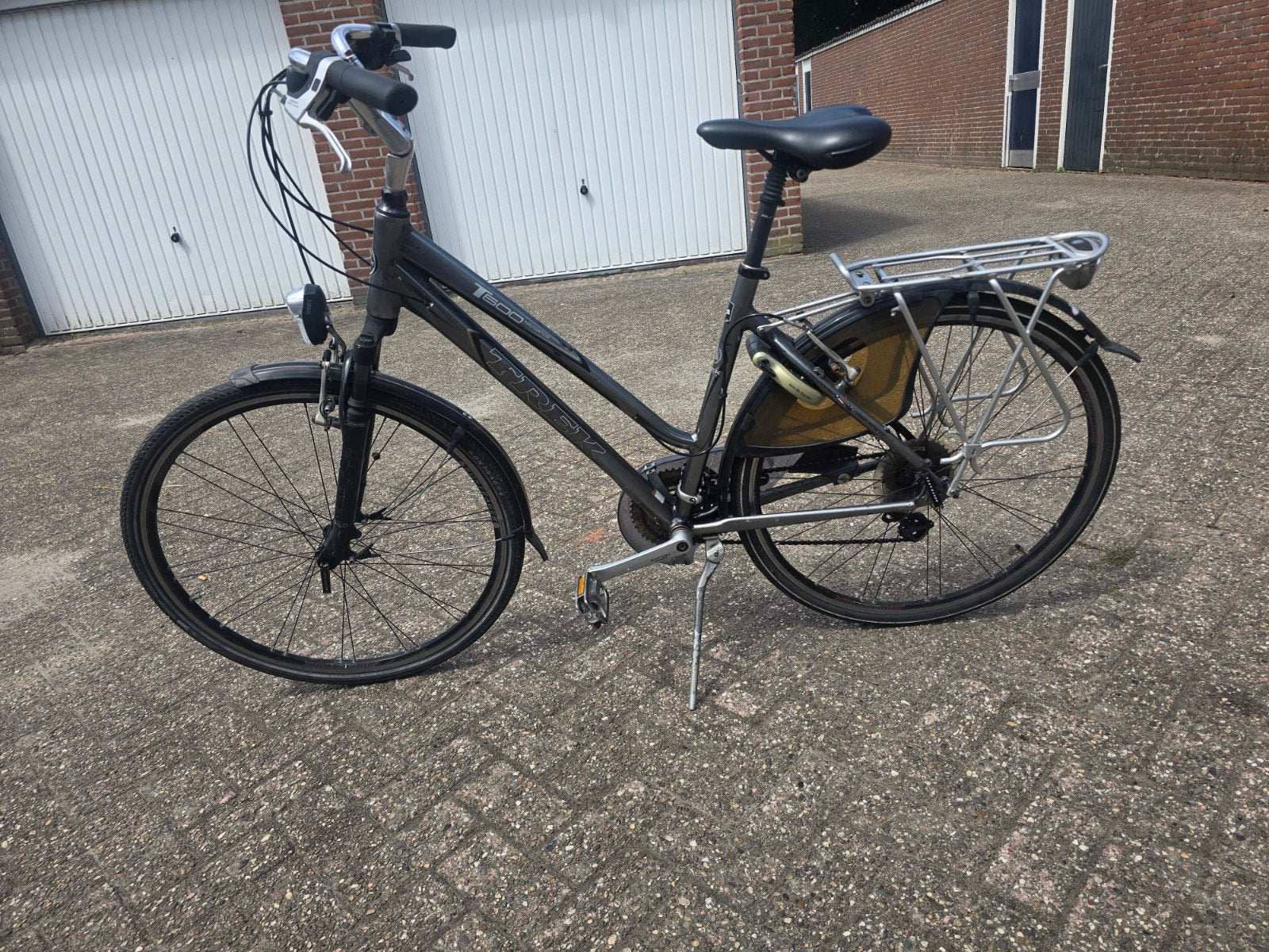 Trek T600 Damesfiets - Comfortabel en Betrouwbaar, Overige merken, Gebruikt, Velgrem, Versnellingen