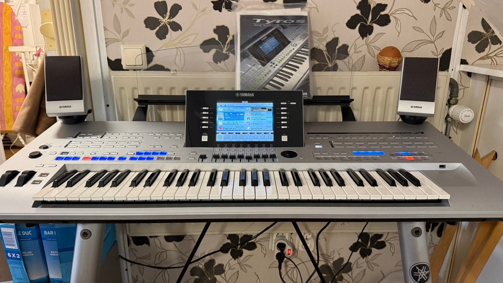 Super complete Yamaha Tyros 4, Ophalen, 61 toetsen, Yamaha, Zo goed als nieuw