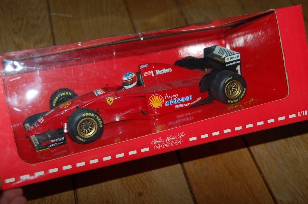 FERRARI F1 1996 MARLBORO Schumacher Minichamps WRH, Verzenden, Zo goed als nieuw, Auto, MiniChamps