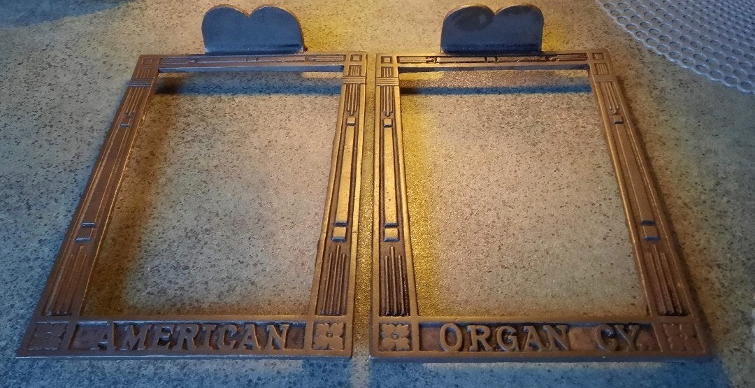 Antieke voetpedalen van orgel American Organ Cy, Ophalen of Verzenden