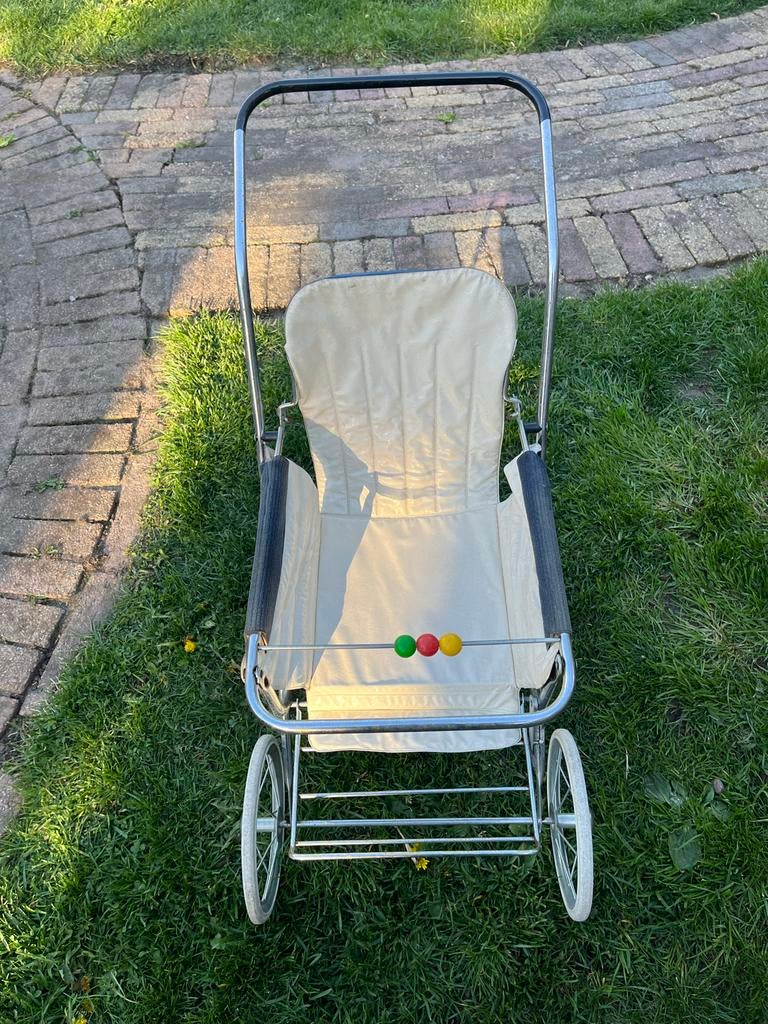 Vintage Poppenwagen, Ophalen of Verzenden, Gebruikt, Jongen of Meisje