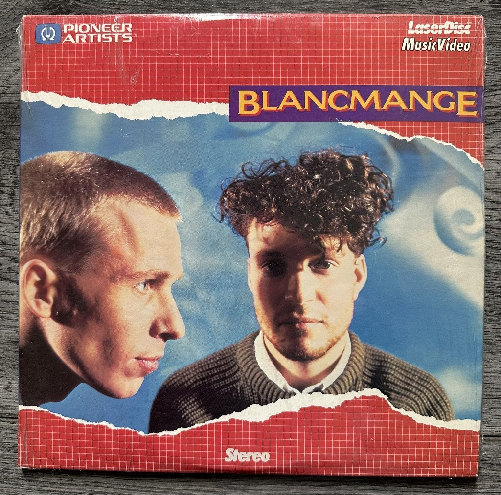 Blancmange - The Video Singles (8'' inch NTSC LaserDisc), Alle leeftijden, Ophalen of Verzenden, Gebruikt, Muziekvideo's