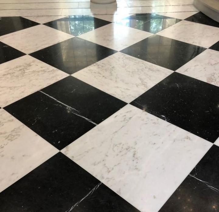 Vloertegel Grachtendpand Wit Marmer Carrara Italiaans vanaf:, 60 cm of meer, Verzenden, 60 cm of meer, Nieuw