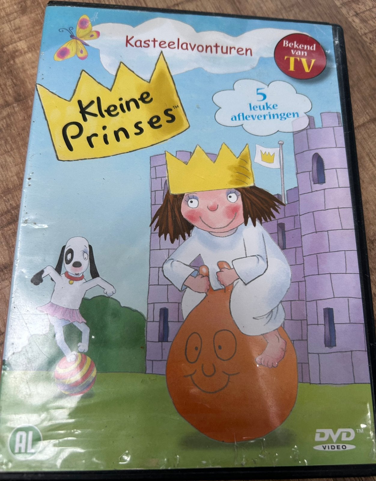 Kleine Prinses - Kasteelavonturen (DVD) - Nederlands, Alle leeftijden, Ophalen of Verzenden, Zo goed als nieuw, Europees
