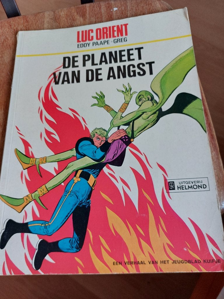 Luc Orient, de planeet van de angst uitgeverij Helmond, Boeken, Stripboeken, Eén stripboek, Ophalen of Verzenden