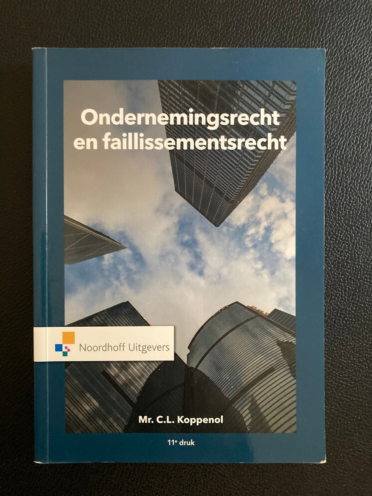 C.L. Koppenol - Ondernemingsrecht en faillissementsrecht, Boeken, Sociale wetenschap, Ophalen of Verzenden, Zo goed als nieuw