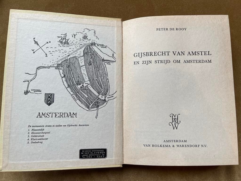 Gijsbrecht van Amstel en zijn strijd om Amsterdam, Ophalen of Verzenden, 20e eeuw of later, Gelezen