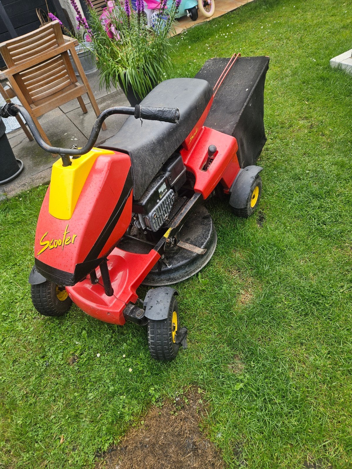 tekoop: opknapper zitmaaier, Tuin en Terras, Ophalen, Gebruikt