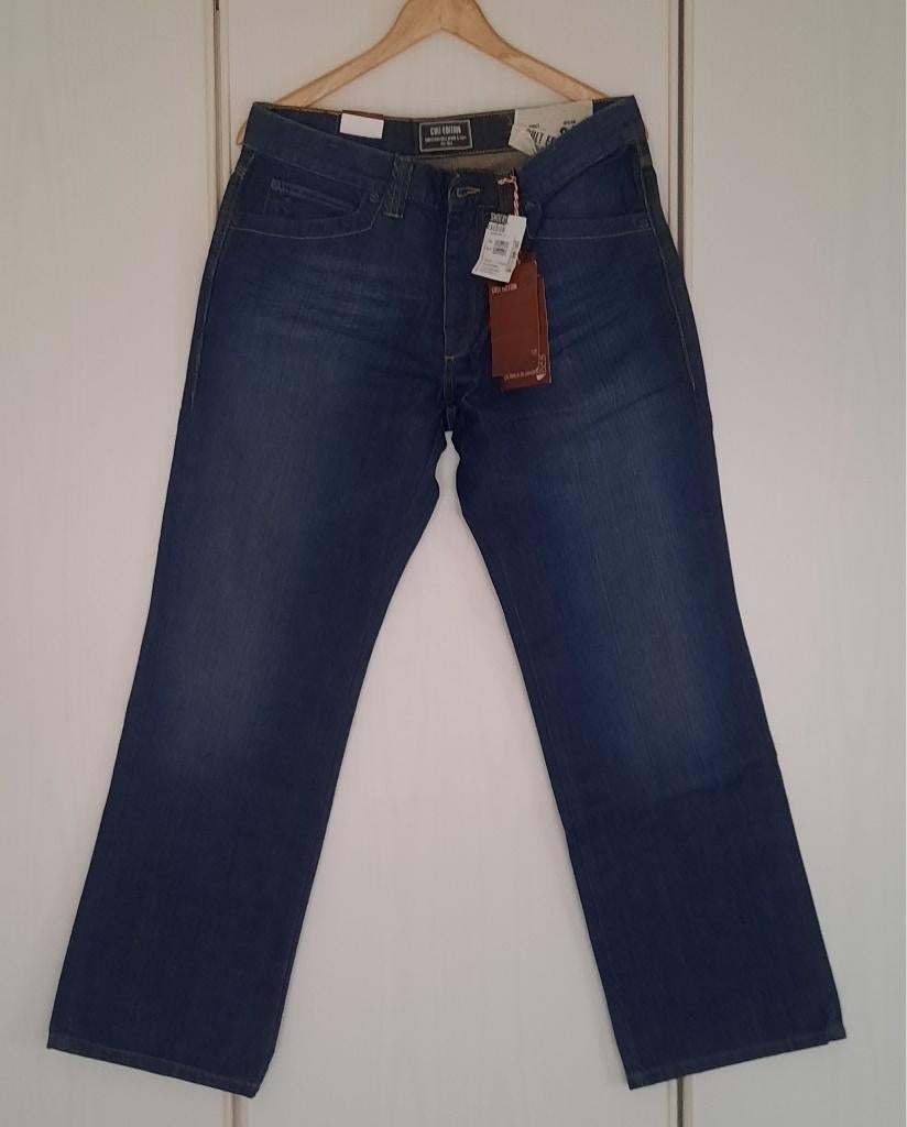 jeans - maat 34-32 - shoeby fashion, Kleding | Heren, Spijkerbroeken en Jeans, Blauw, Nieuw, Ophalen of Verzenden, Shoeby cult edition